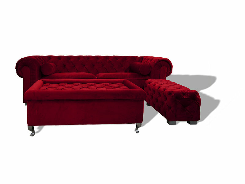Chesterfield Sofa Polster Designer Couchen Sofas Garnitur Couch SLIII