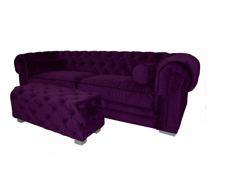 Chesterfield Sofa Polster Designer Couchen Sofas Garnitur Couch SLIII