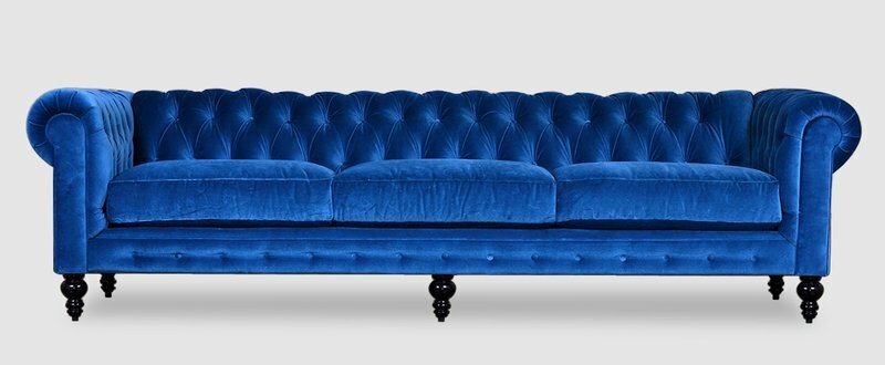 Chesterfield Sofa 4 SITZER XXXL Polster Designer Couchen Sofas