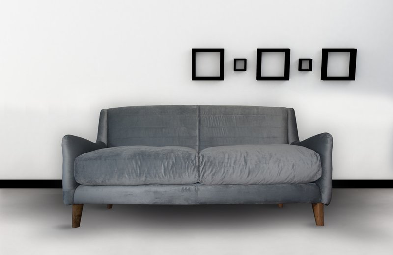 Sofa Stoff Textil Sofa Couch Polster Designer Garnitur Stoffsofa Couchen No.33