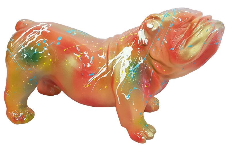 Designer Figur Statue Moderne Figuren Dekoration Hund Garten Skulptur Skulpturen