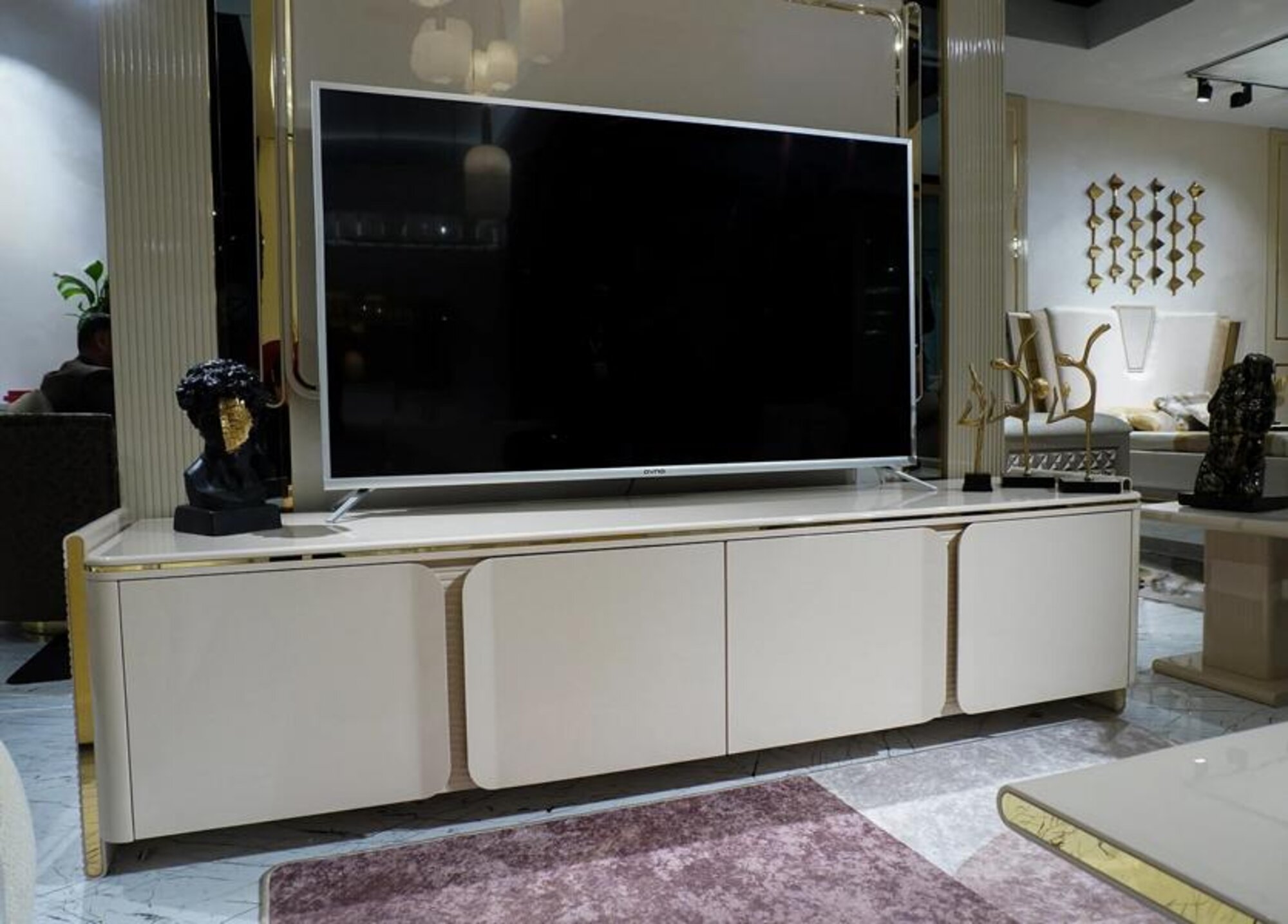 RTV TV Tisch Lowboard Rack Ständer Schrank Sideboard Fernseher Medienkonsole