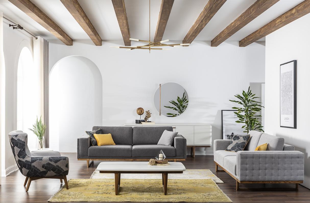 Sofagarnitur 331 Sitzer Stoffsofa Sofa Sofas Stoff Sessel Grau Modern Sofagarnitur 331 Sitzer Stoffsofa Sofa Sofas Stoff Sessel Grau Modern