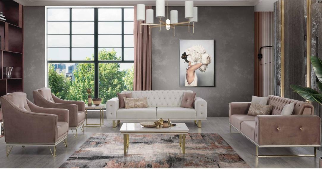 Sofagarnitur Designer Chesterfield Sofa Luxus Sessel Couchtisch 6tlg Sofagarnitur Designer Chesterfield Sofa Luxus Sessel Couchtisch 6tlg