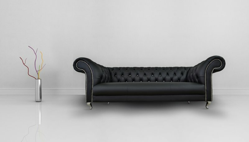 Chesterfield Sofa Polster Designer Couchen Sofas Garnitur Textil Stoff