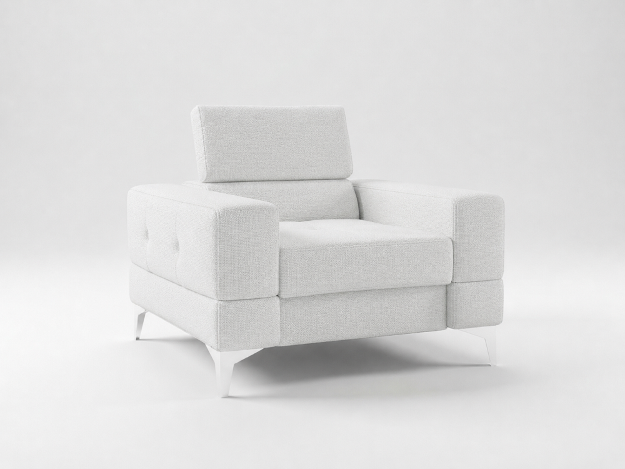 Modern Design Sessel Stoff Couch Sofa Polster Sofas Sessel Fernseh 1Sitzer Neu