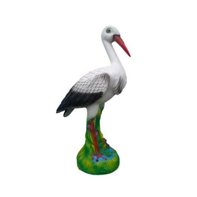 Abstrakter Storch Vogel Garten Dekoration Statue Skulpturen Figuren