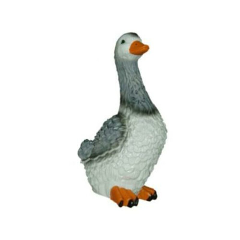 Ente Dekorative Statue Garten Figuren Statuen 44cm Lebensgroß Figur