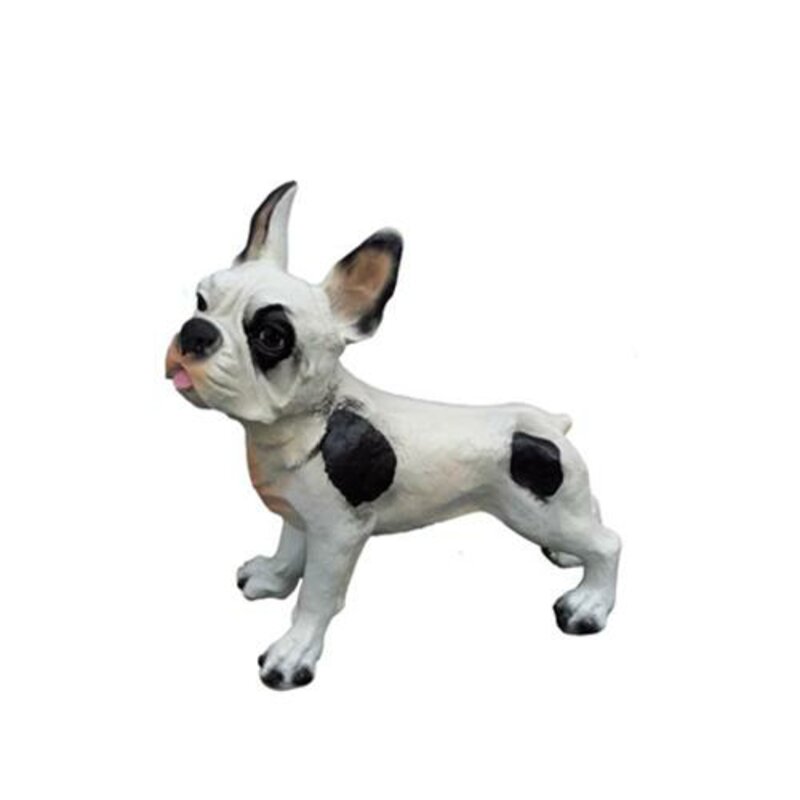 Deko Figur Statue Skulptur 24 cm Figuren Statuen Skulpturen Garten Hund