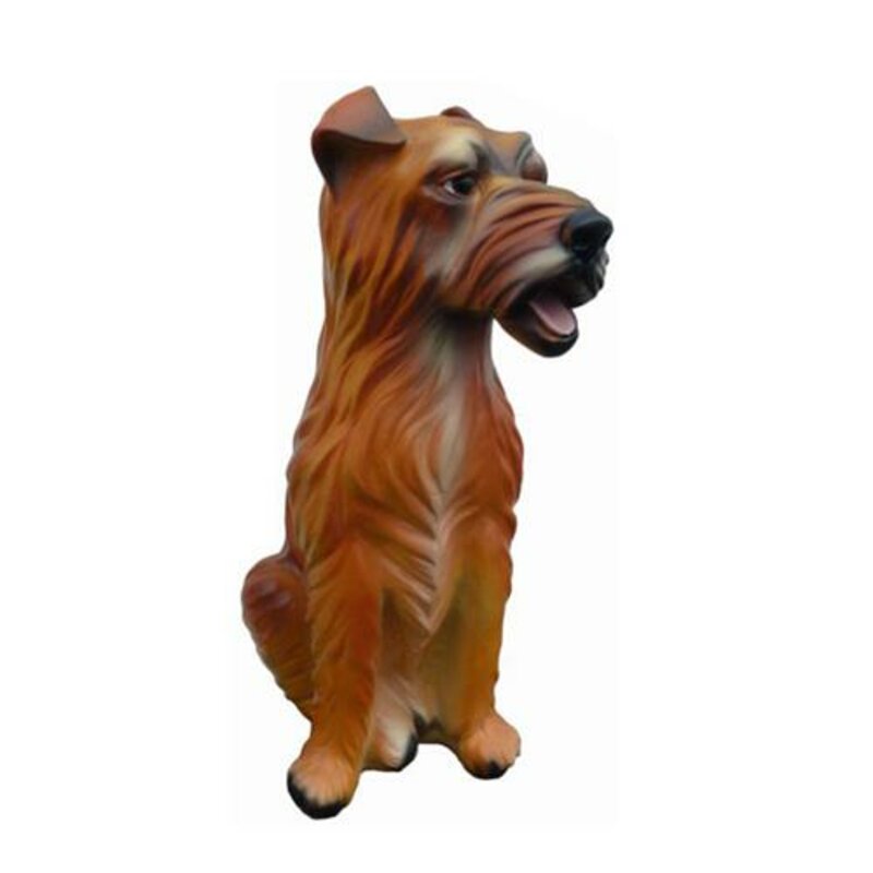 Deko Figur Statue Skulptur 40 cm Figuren Statuen Skulpturen Garten Hund