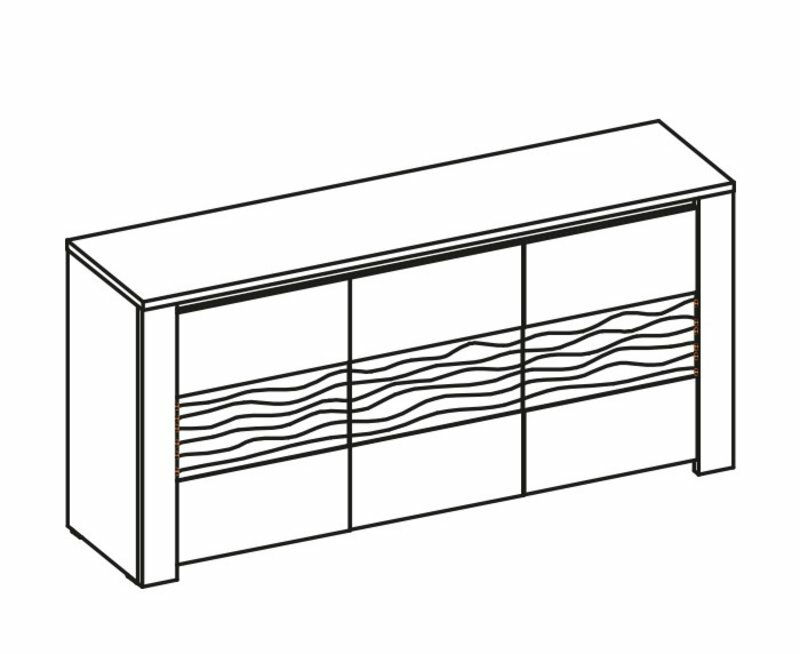 Klassische Kommode Vitrine Kommoden Vitrinen Kommodenschrank Schrank