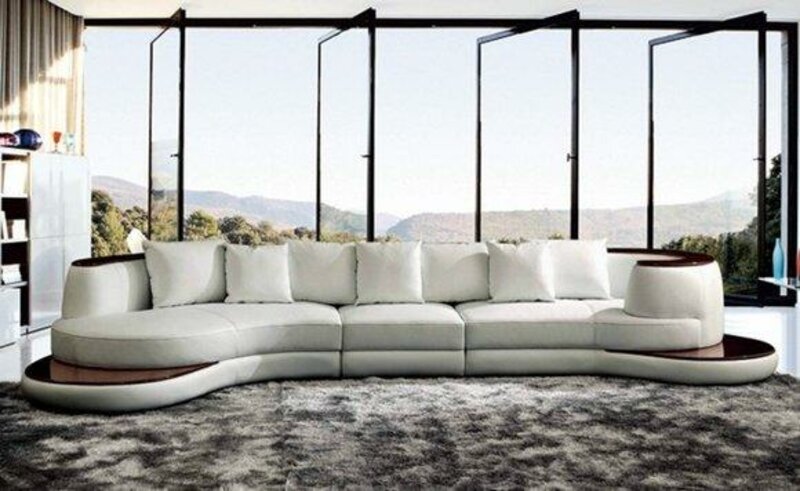 Ecksofa Wohnlandschaft Designer Sofa Couch Polster Garnitur Sofas Set Royal Neu