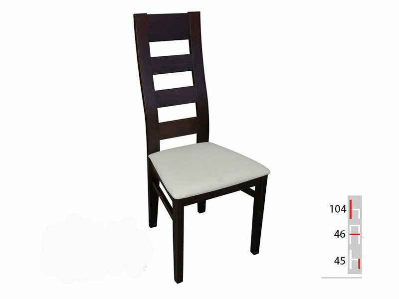 MASSIVHOLZ STUHL ESSZIMMERSTUHL DESIGNER LEDER STUHL STÜHLE