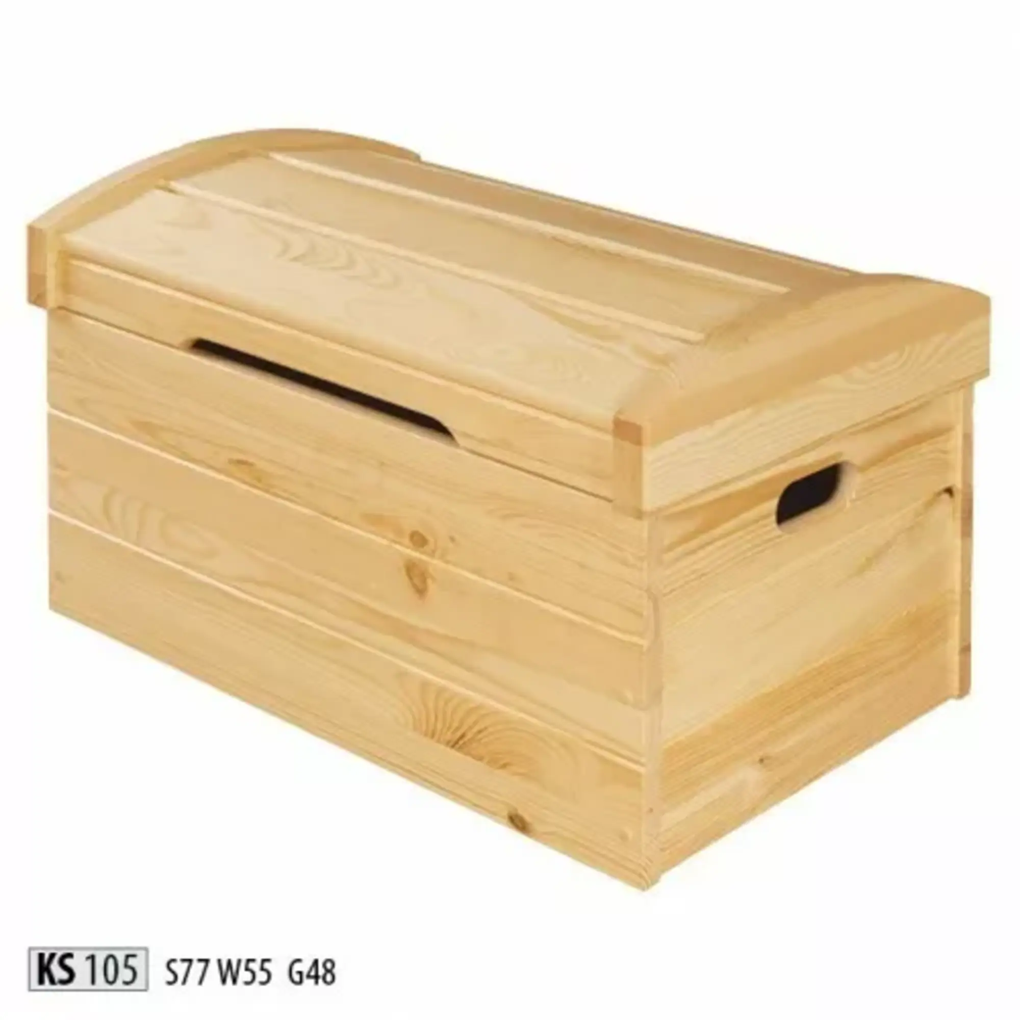 Deko Box Vollholz Möbel Holz Möbel Handarbeit Schatule Truhe Echtholz 77x48cm