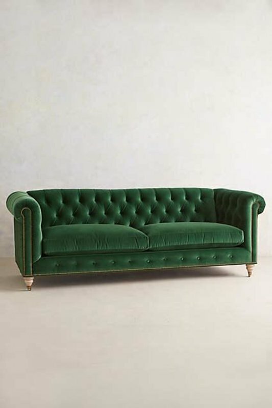 Chesterfield Sofa 2 SITZER Polster Designer Couchen Sofas Garnitur