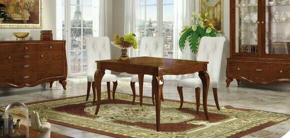 Esstisch Ausziehbar Tisch Holz Tische Modern Design Esszimmer Ess Luxus