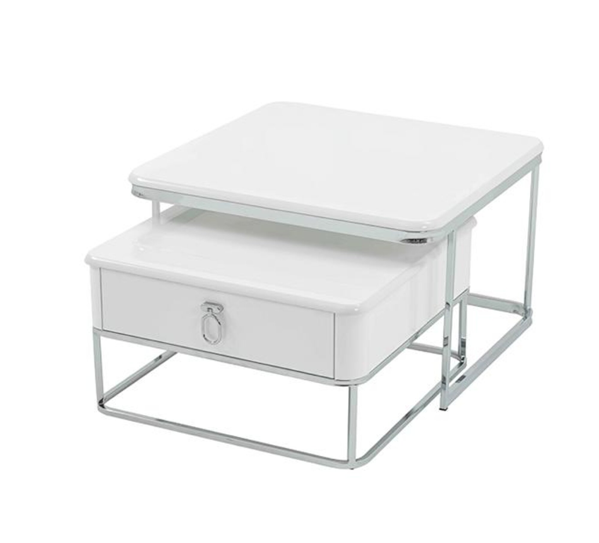 Couchtisch mit Schubladen Wohnzimmer Hochwertig luxuriöse Möbel Designer Modern