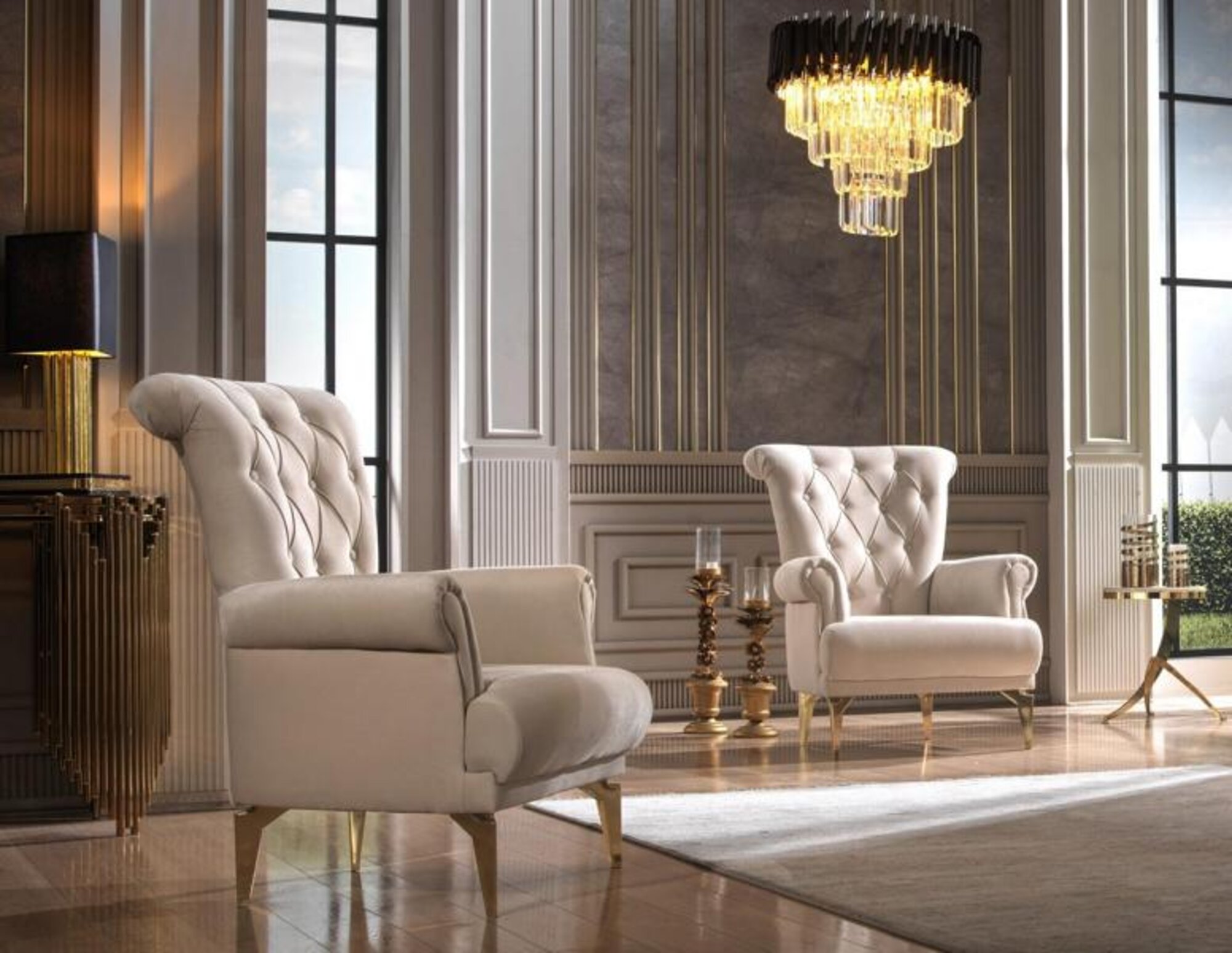 Clubsessel Sessel Wohnzimmersessel Relaxliege Fernsehsessel Polster 2tlg