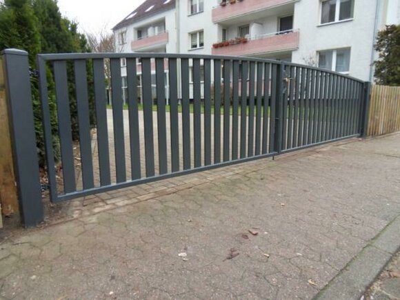 Schmiedeeisen Schiebetor Tor Modern Elektro Tore Einfahrt Schiebetor Eisen M377