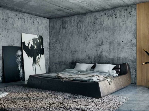 Doppelbett Bett Ehebett Design Luxus Luxur Polsterbett Designbett Leder Betten