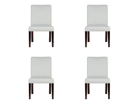 4x Stühle Stuhl Polster Design Lounge Club Sitz Lehn Garnitur Sessel Waskie