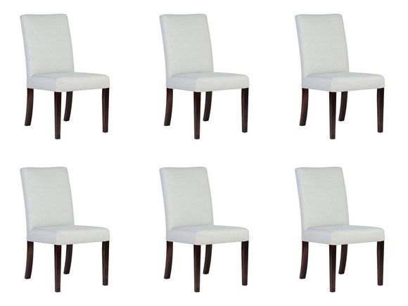 6x Stühle Stuhl Polster Design Lounge Club Sitz Lehn Garnitur Sessel Waskie Neu