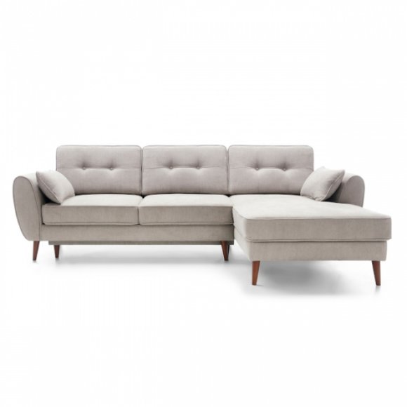 Design Schlafsofa Couch Sofa Polster Wohnzimmer Ecksofa Textl Stoff