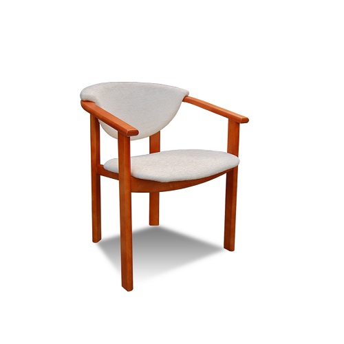 Luxus Design Polster Stuhl Stühle Sitz Lehn Büro Esszimmer Massiv Holz K27 Neu