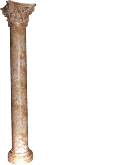 XXL Griechische Säule 300cm Groß Stil Design Säulen Luxus Stützen Antik