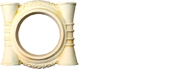 Säulen Fuß Umrandung Stand Fuß Rund Runder Neu Stütze für Säule