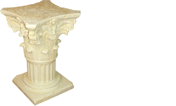 Design Spalten Säule Dekosäule Säule Blumensäule Ständer Podest 1629