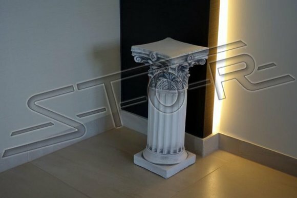 Dekoration Säule Säulen Stein Antik Stil Römische Ständer Blumenständer