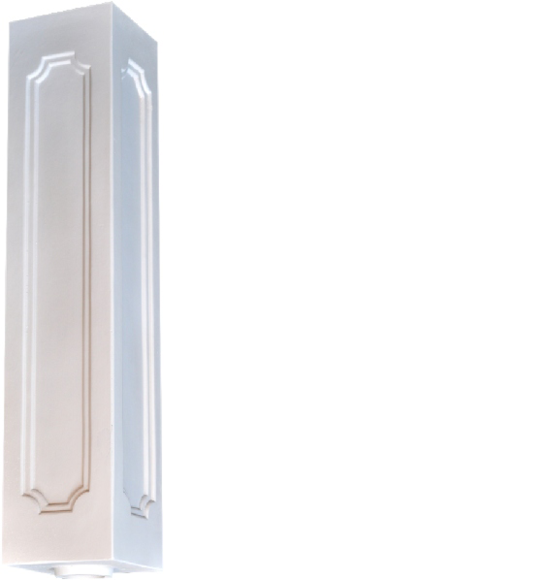 Kolonial Stil Säule Treppen Lauf Geländer Element Säule Ständer Blumen