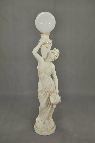 Stehleuchte Skulptur Figur Lampen Leuchte Ägypten Statue Figuren Skulpturen