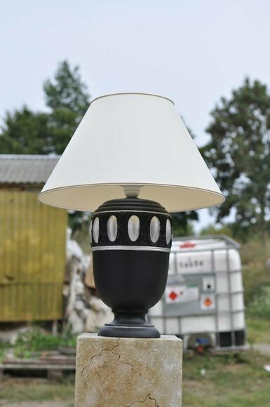 Design Lampe Tischlampe Leuchte Deko Klassische Beleuchtung 58cm Tisch