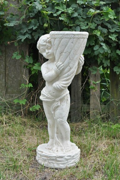Kübel Skulptur Skulpturen Figuren Antik Stil Statue Statuen Blumen XXL 70cm