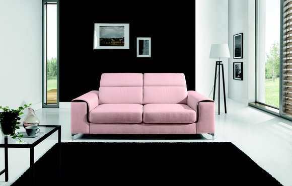 Design Polster Sitz Couch 2 Sitzer Garnitur Sofa Sofas Couchen Textil Stoff