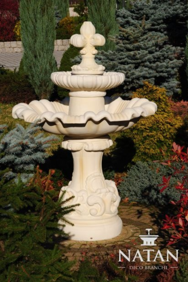 Zierbrunnen Springbrunnen Skulptur Brunnen Dekoration Garten Fontaine