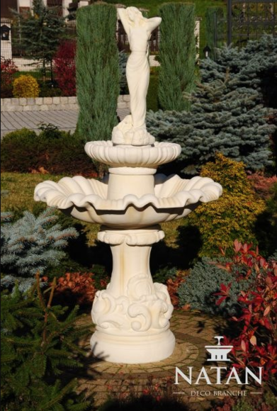 Springbrunnen Garten Teich Brunnen Stein Steinbrunnen Gartenbrunnen