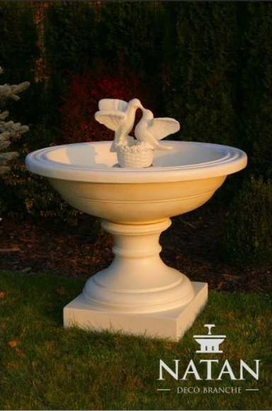 Zierbrunnen Springbrunnen Neu Skulptur Dekoration Garten Fontaine Teich