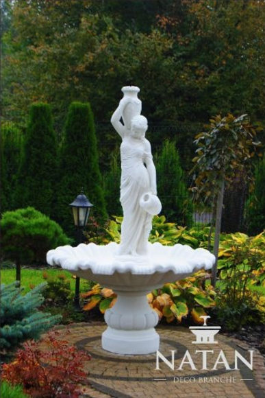 Zierbrunnen Springbrunnen Brunnen Garten Dekoration Fontaine Teich