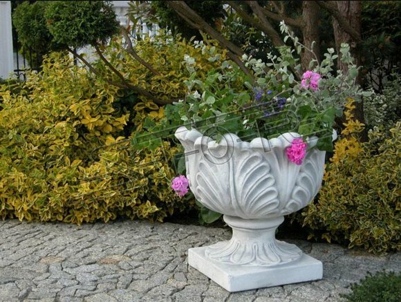 Design Blumentopf Top Planz Kübel Gefäß Töpfe Figur Gesicht Skulptur