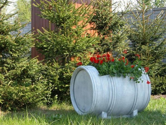 Design Blumentopf Top Planz Kübel Gefäß Töpfe Figur Gesicht Skulptur