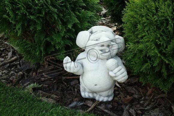 Schweinchen Figur Skulptur Figuren Statue Deko