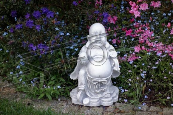 Buddha Statue Statuen Skulpturen Figur Dekoration Garten Terrasse Stein