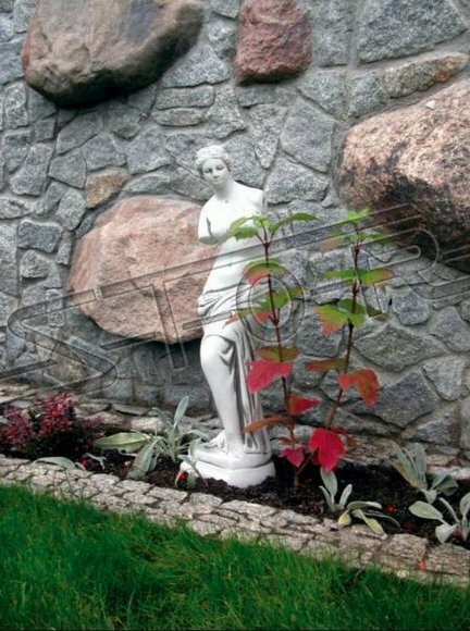Frau 70cm Skulptur Design Figur Statue Garten Figuren Statuen Skulpturen
