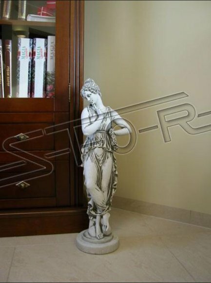 Frau 66cm Skulptur Design Figur Statue Garten Figuren Statuen Skulpturen