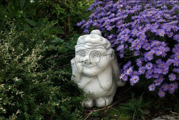 Troll 36cm Skulptur Design Figur Statue Garten Figuren Statuen Skulpturen