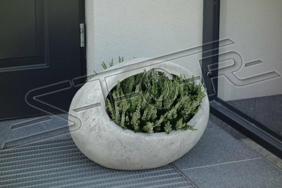 Blumenkübel Pflanz Kübel Dekoration Figur Blumentöpfe Garten Vasen