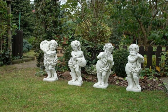 Junge 70cm Figur Statue Figuren Skulptur Statuen Garten Dekoration Deko